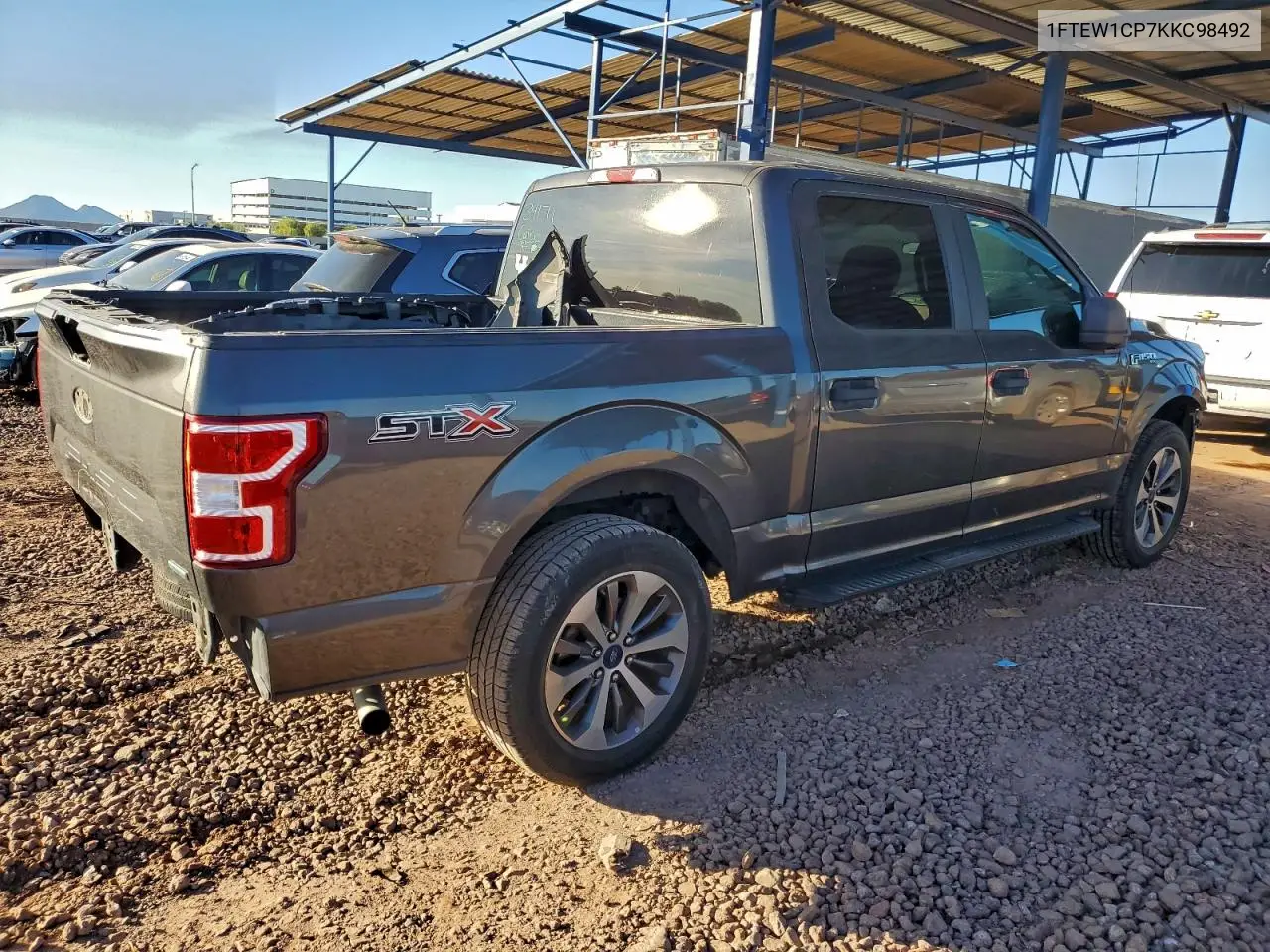 1FTEW1CP7KKC98492 2019 Ford F150 Supercrew