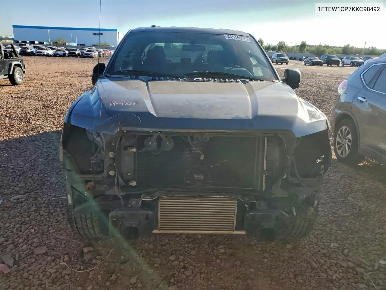 1FTEW1CP7KKC98492 2019 Ford F150 Supercrew