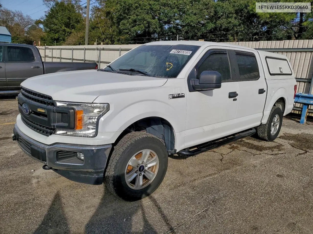 1FTEW1E55KKD30660 2019 Ford F150 Supercrew