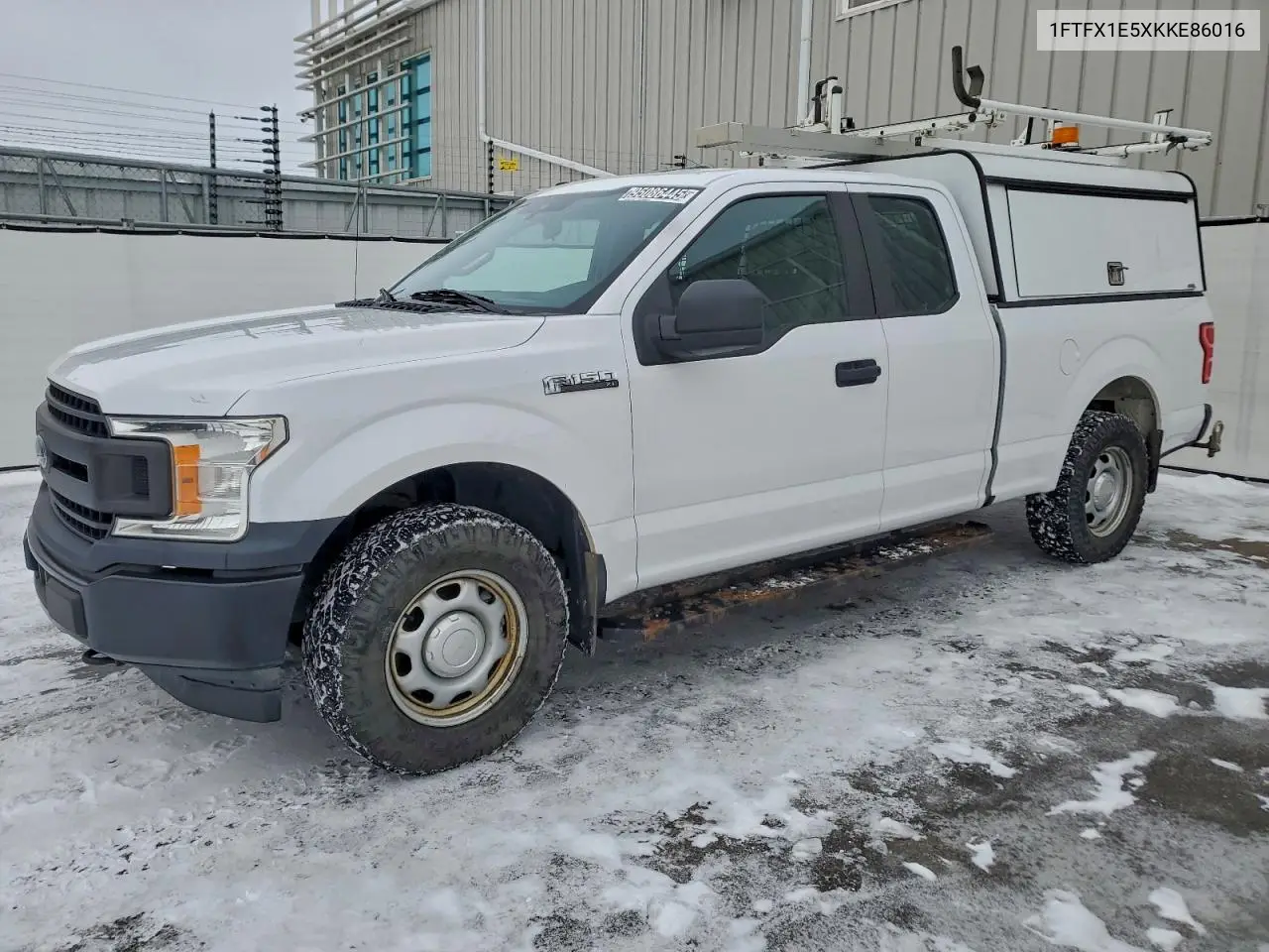 1FTFX1E5XKKE86016 2019 Ford F150 Super Cab