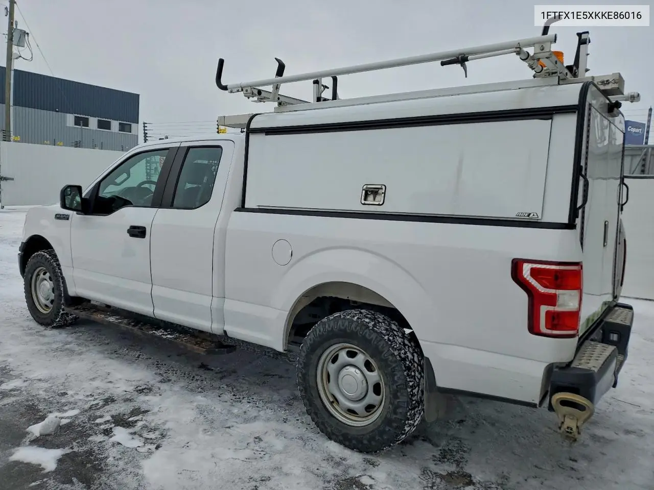 1FTFX1E5XKKE86016 2019 Ford F150 Super Cab