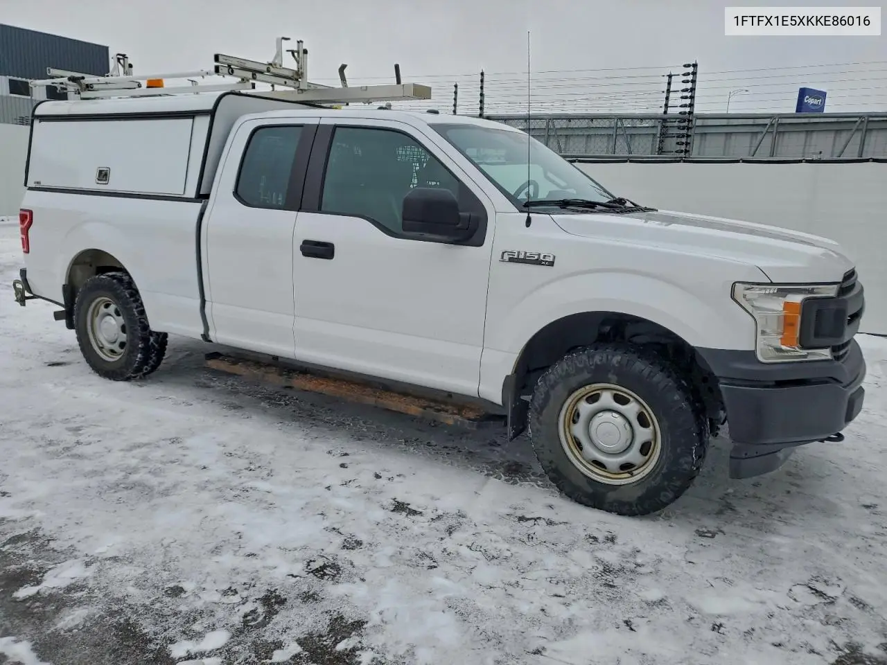 1FTFX1E5XKKE86016 2019 Ford F150 Super Cab