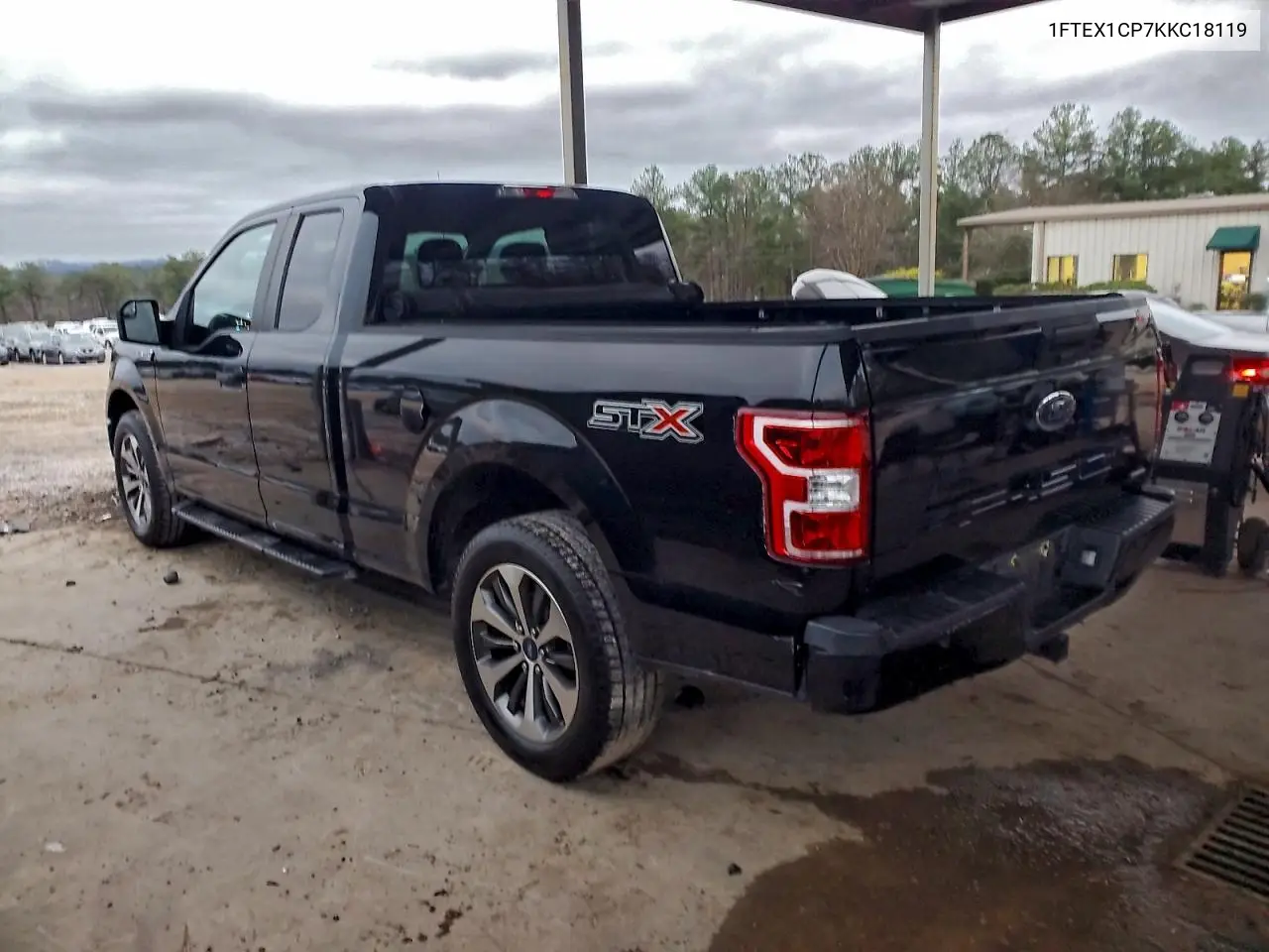 1FTEX1CP7KKC18119 2019 Ford F150 Super Cab