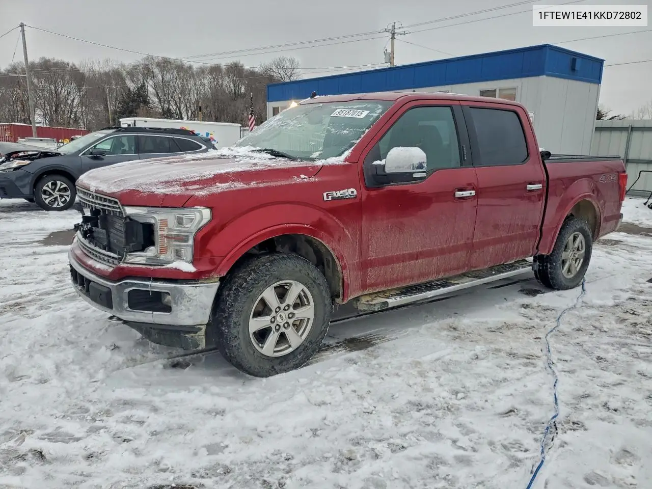 1FTEW1E41KKD72802 2019 Ford F150 Supercrew