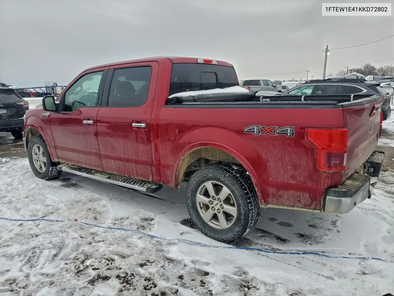 1FTEW1E41KKD72802 2019 Ford F150 Supercrew