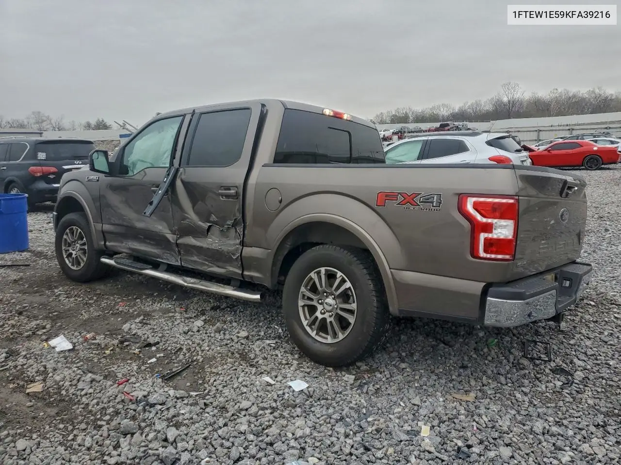 1FTEW1E59KFA39216 2019 Ford F150 Supercrew