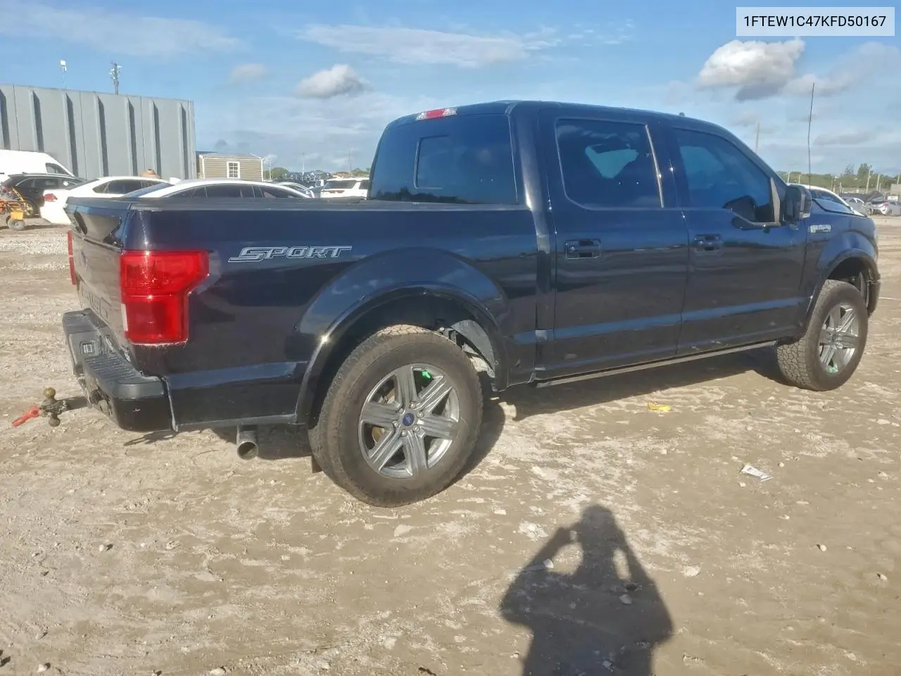 1FTEW1C47KFD50167 2019 Ford F150 Supercrew