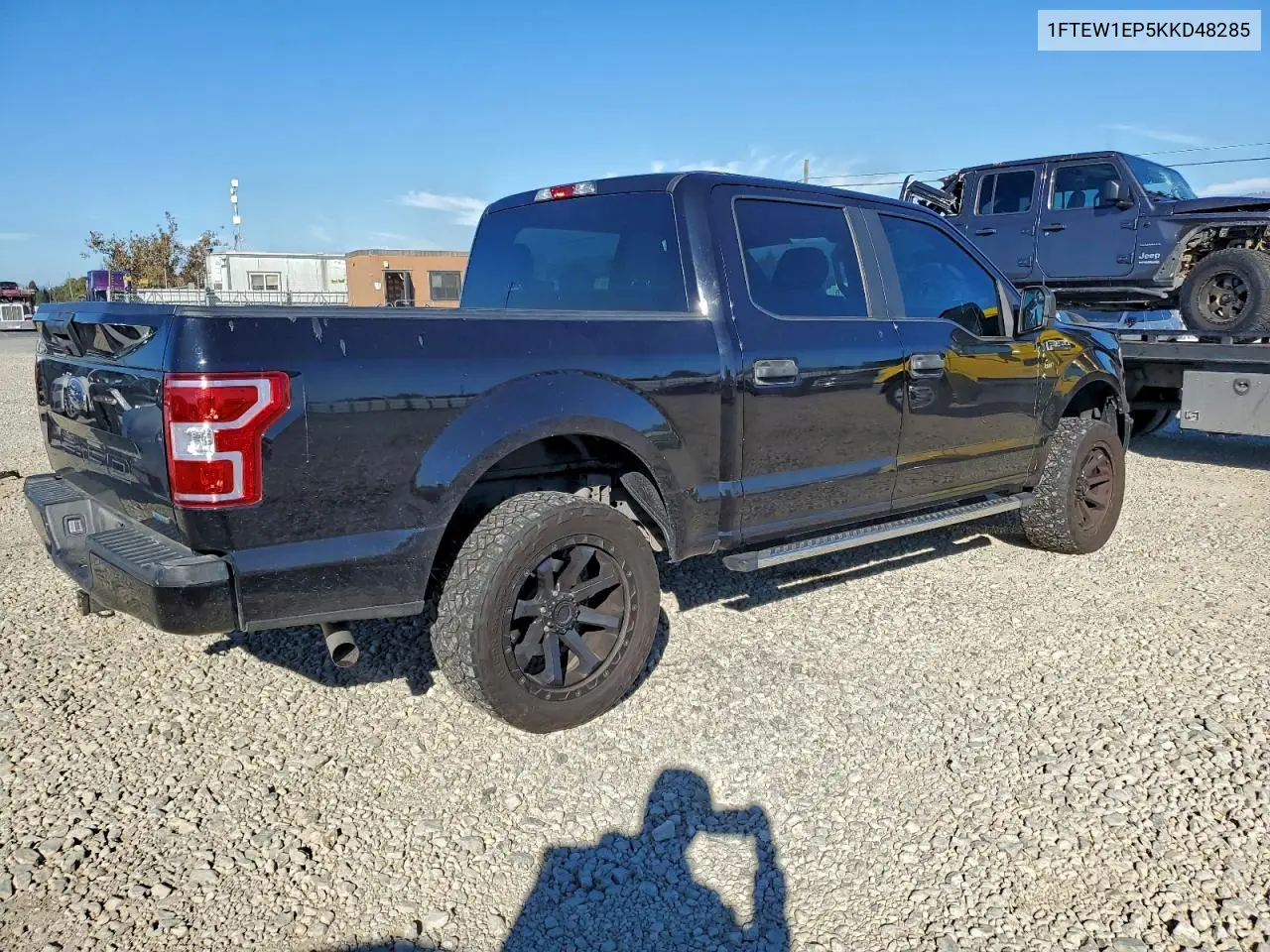 1FTEW1EP5KKD48285 2019 Ford F150 Supercrew
