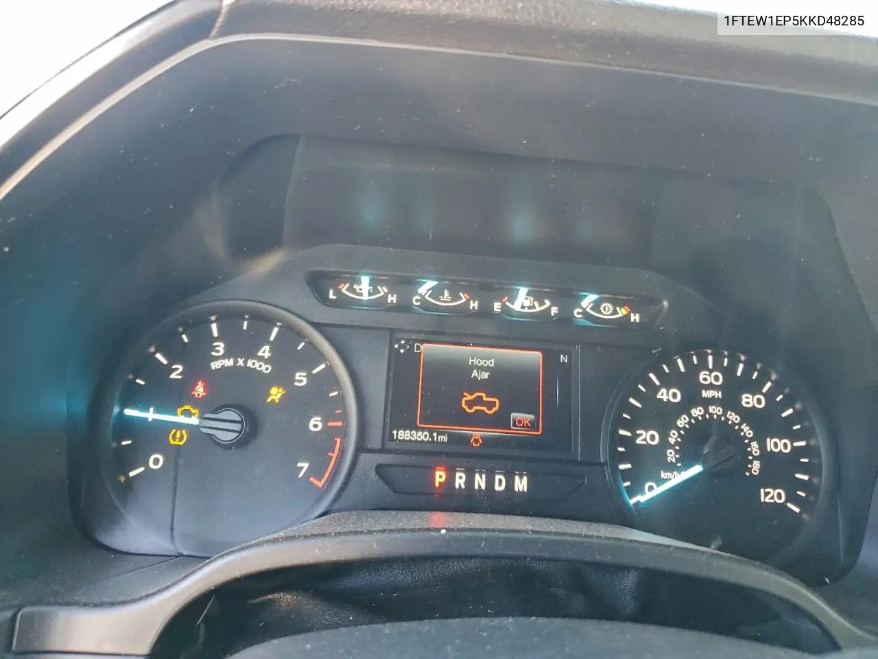 1FTEW1EP5KKD48285 2019 Ford F150 Supercrew