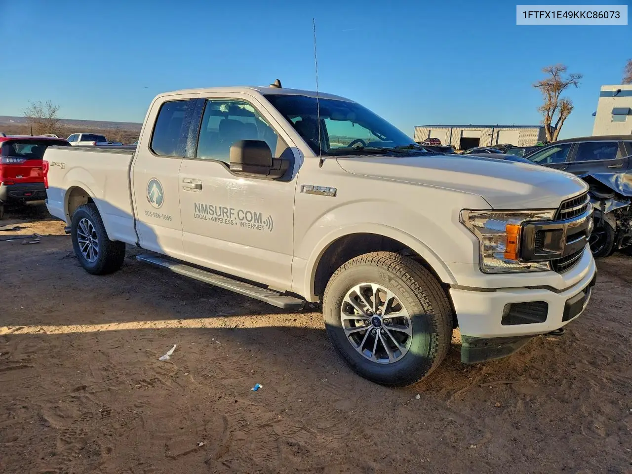1FTFX1E49KKC86073 2019 Ford F150 Super Cab