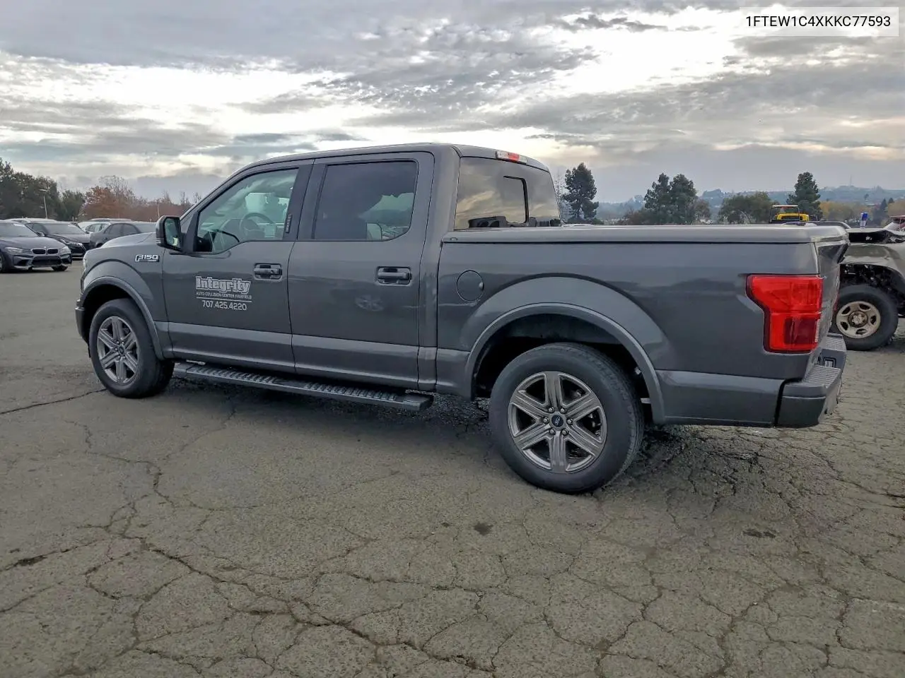 1FTEW1C4XKKC77593 2019 Ford F150 Supercrew
