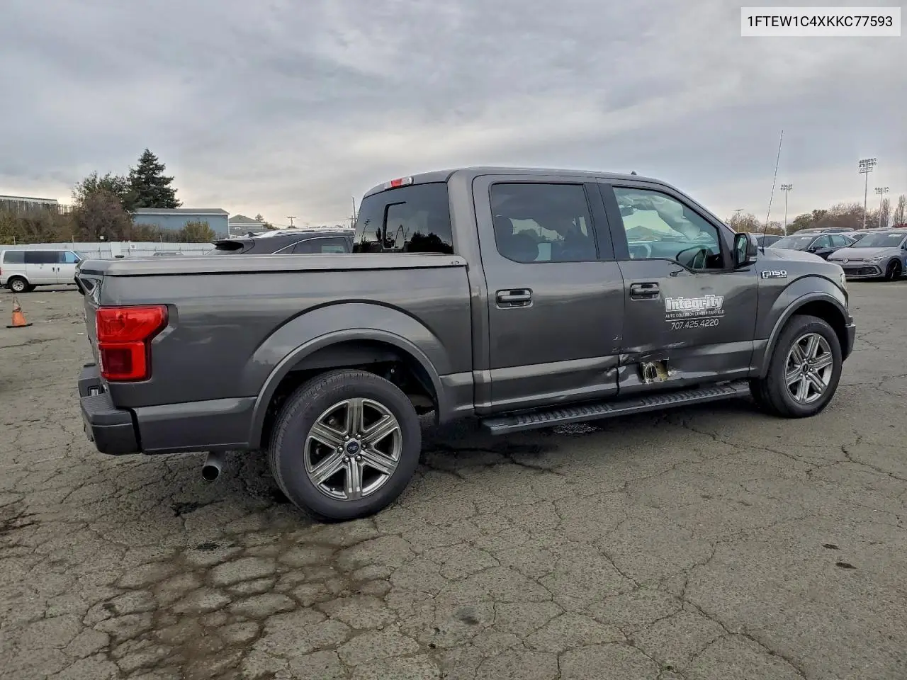 1FTEW1C4XKKC77593 2019 Ford F150 Supercrew