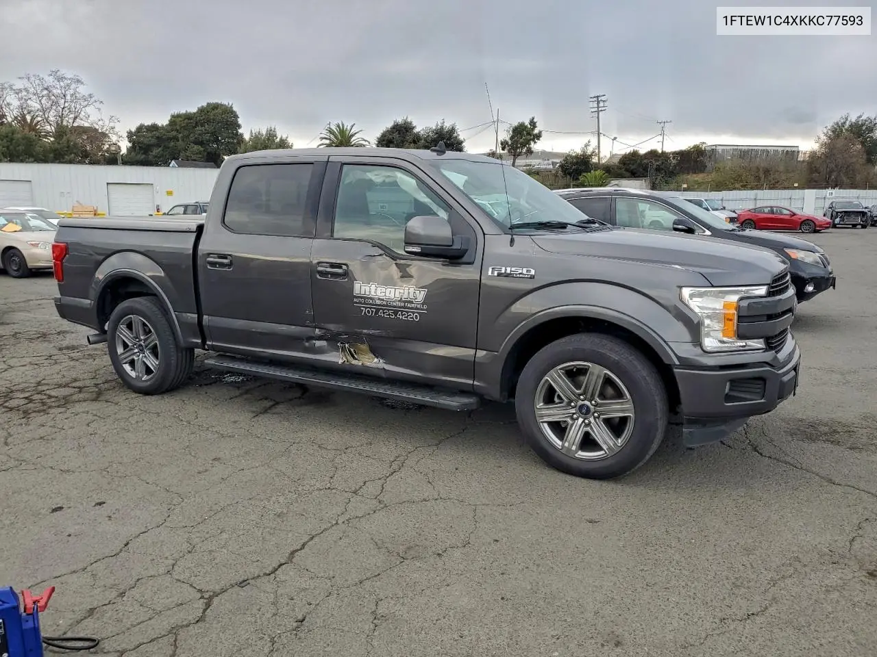 1FTEW1C4XKKC77593 2019 Ford F150 Supercrew