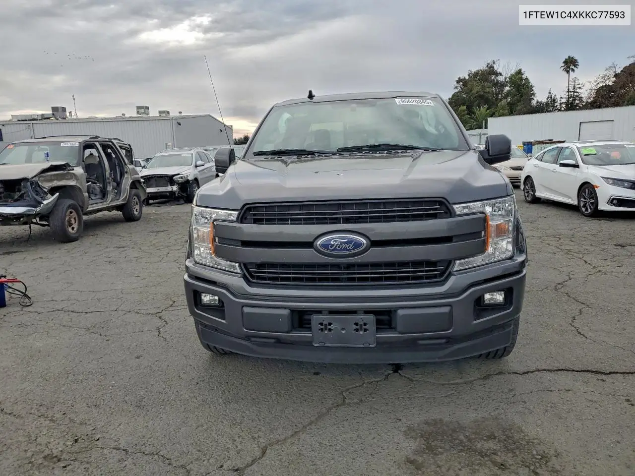 1FTEW1C4XKKC77593 2019 Ford F150 Supercrew