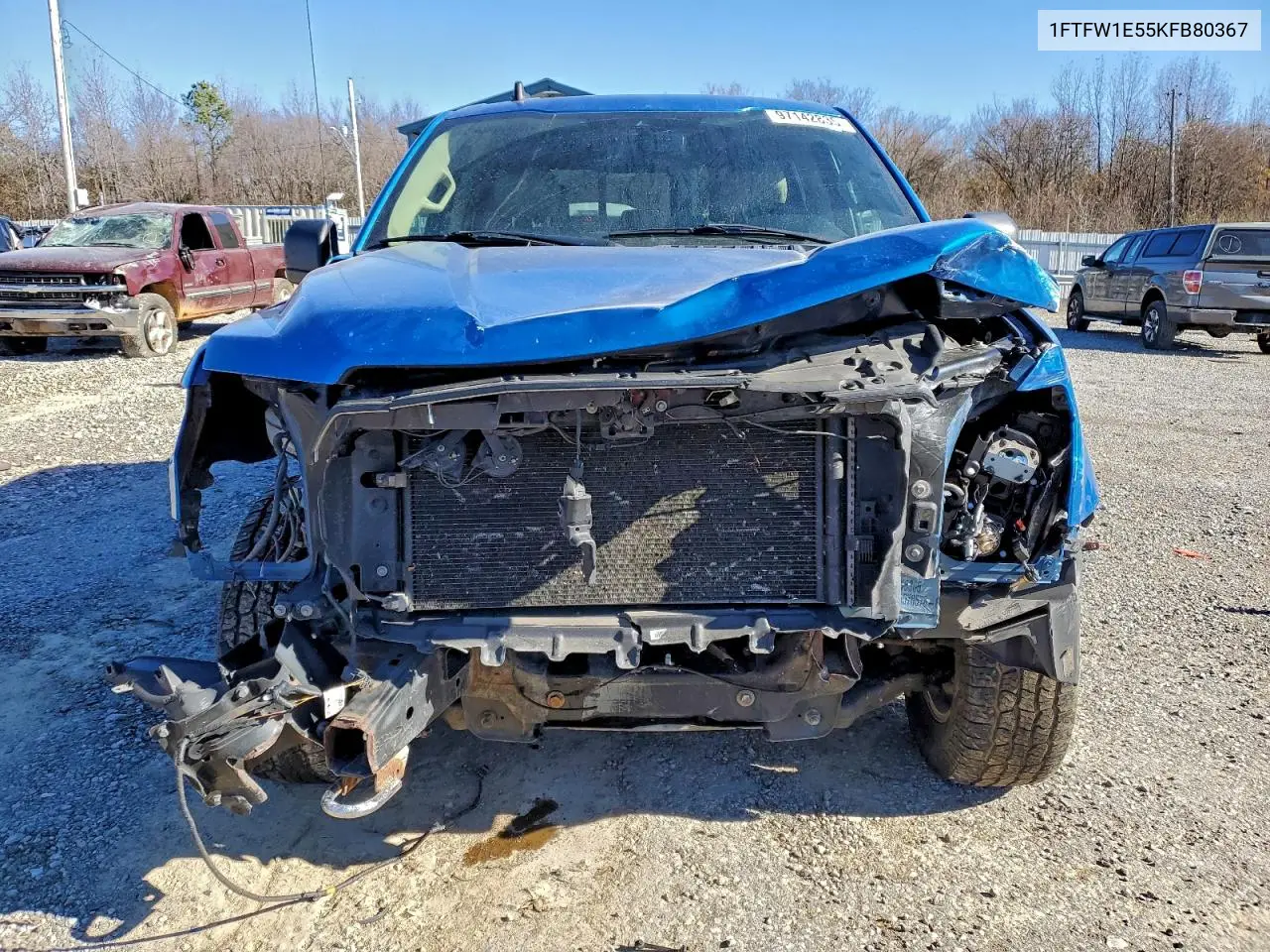 1FTFW1E55KFB80367 2019 Ford F150 Supercrew