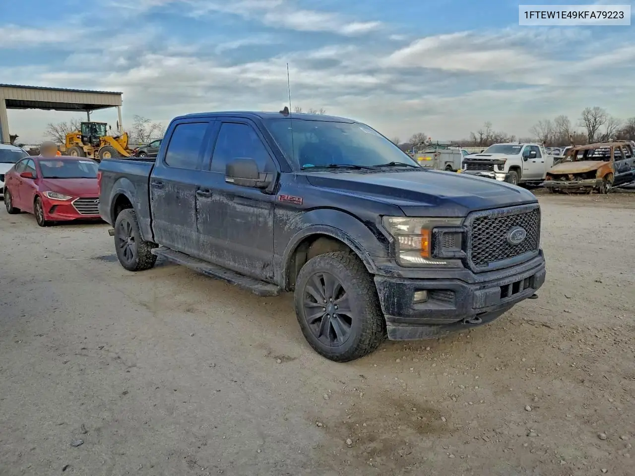1FTEW1E49KFA79223 2019 Ford F150 Supercrew