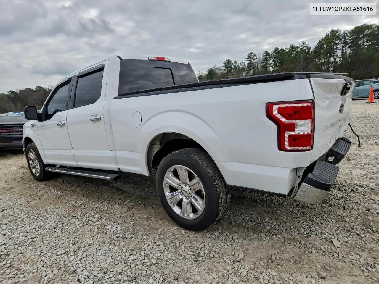 1FTEW1CP2KFA51616 2019 Ford F150 Supercrew