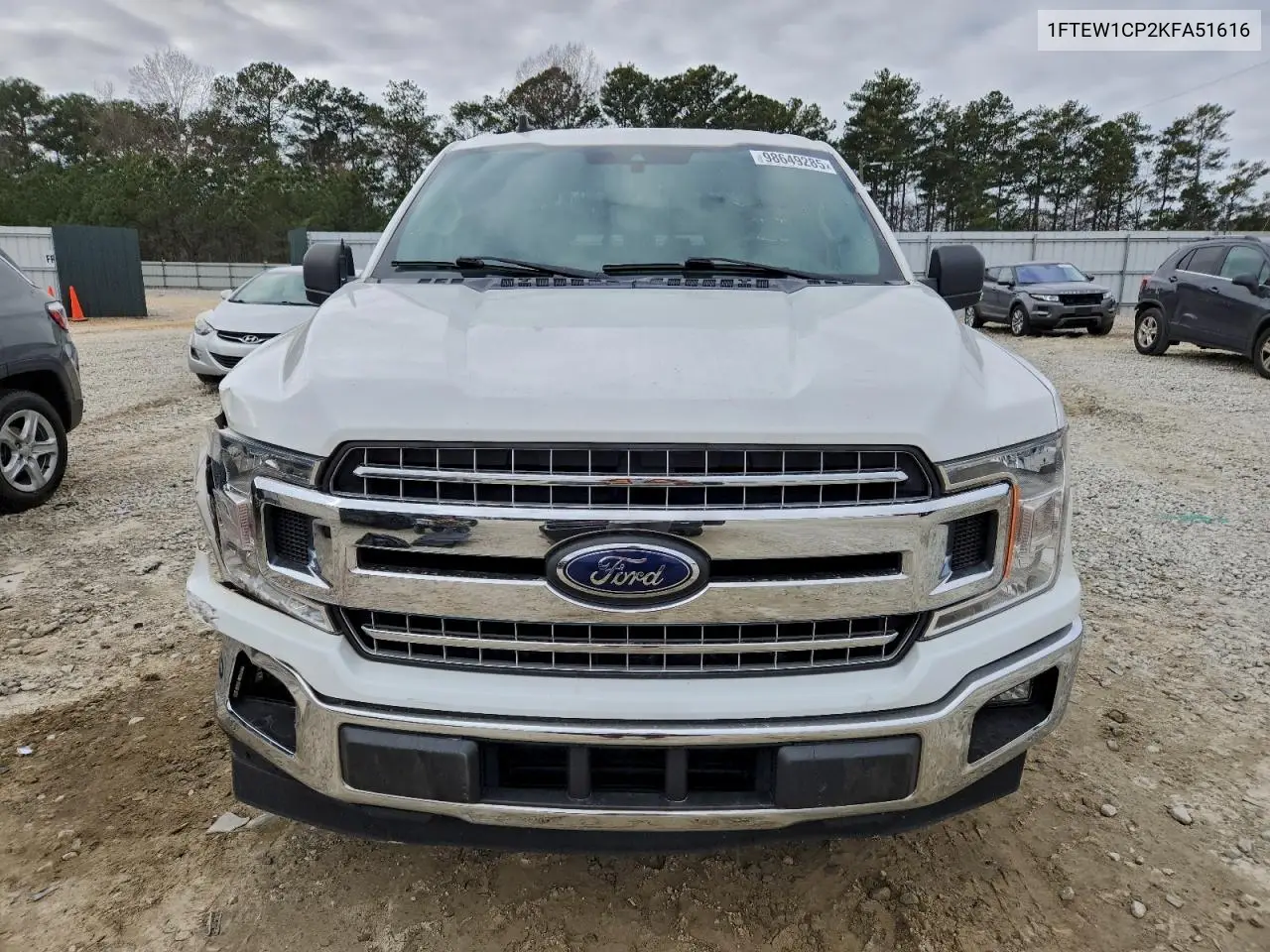 1FTEW1CP2KFA51616 2019 Ford F150 Supercrew