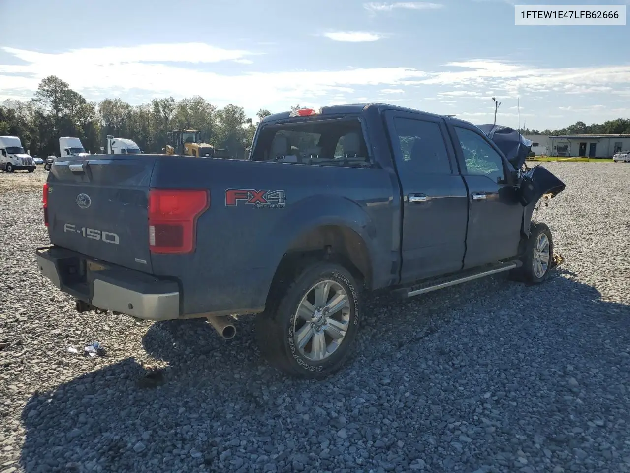 1FTEW1E47LFB62666 2020 Ford F150 Supercrew