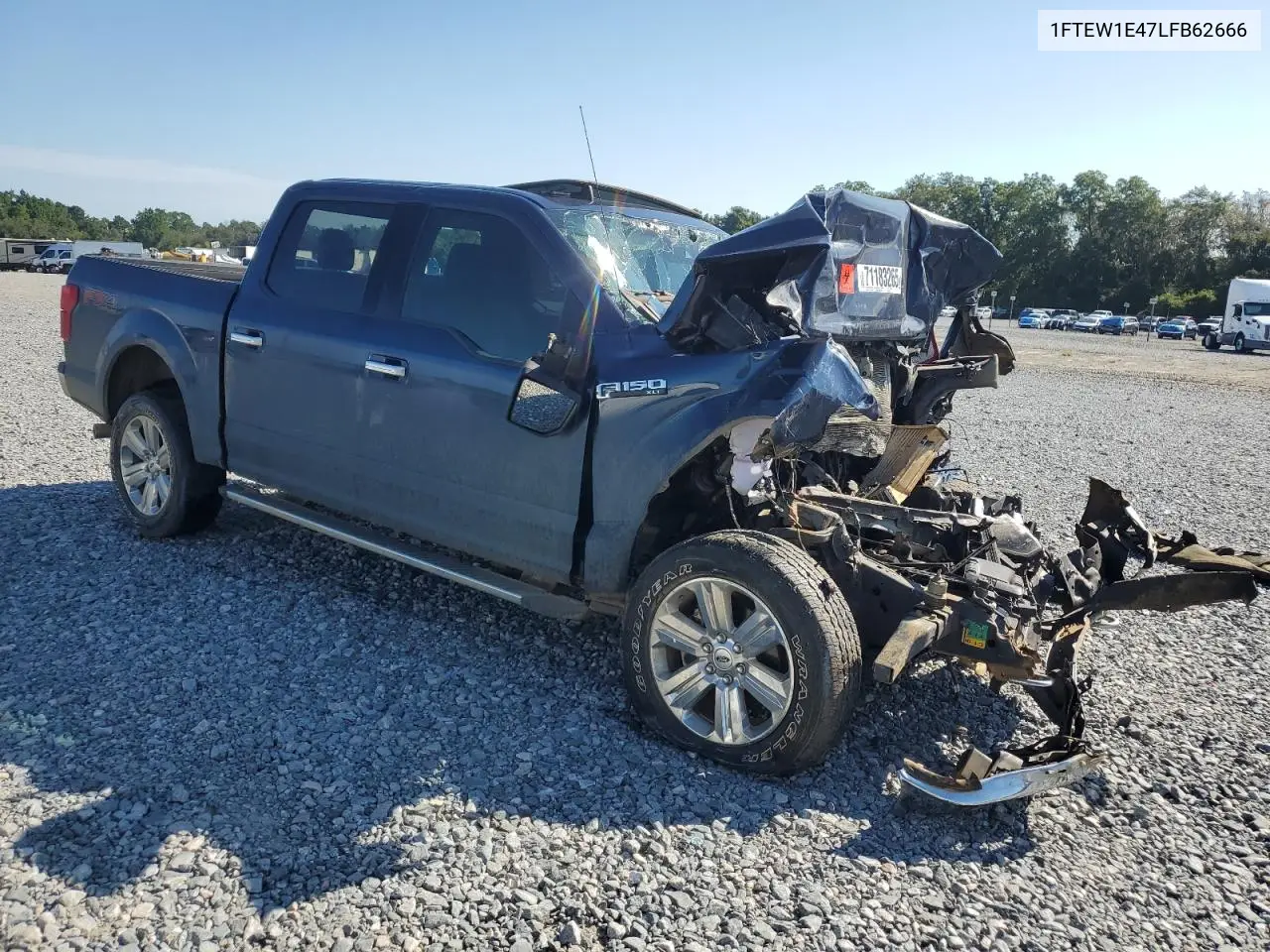 1FTEW1E47LFB62666 2020 Ford F150 Supercrew