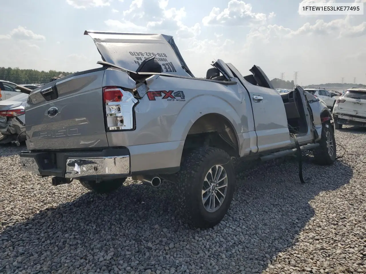 1FTEW1E53LKE77495 2020 Ford F150 Supercrew