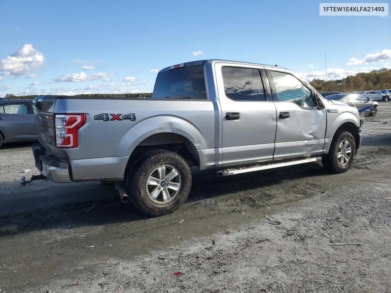 1FTEW1E4XLFA21493 2020 Ford F150 Supercrew