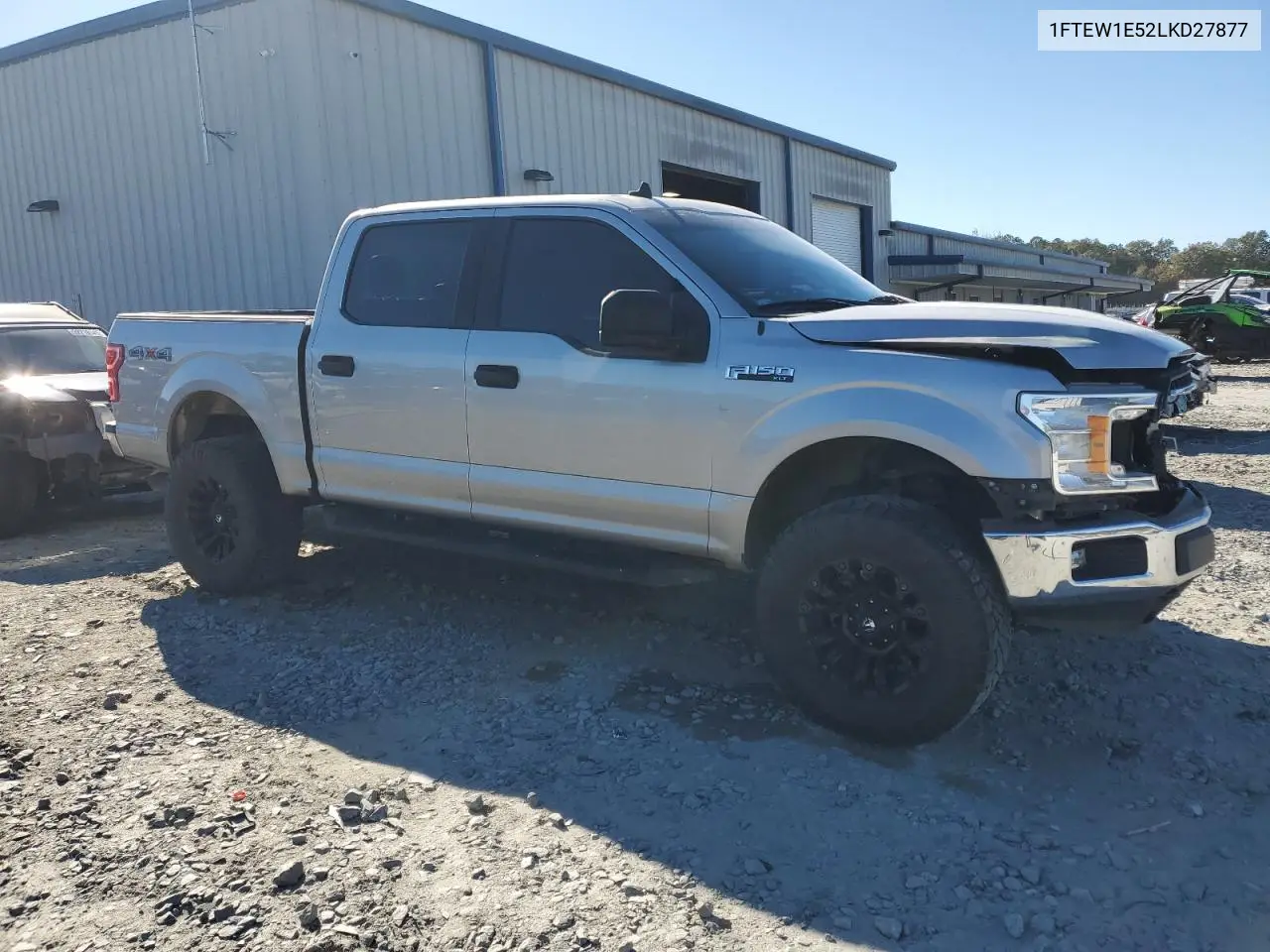 1FTEW1E52LKD27877 2020 Ford F150 Supercrew
