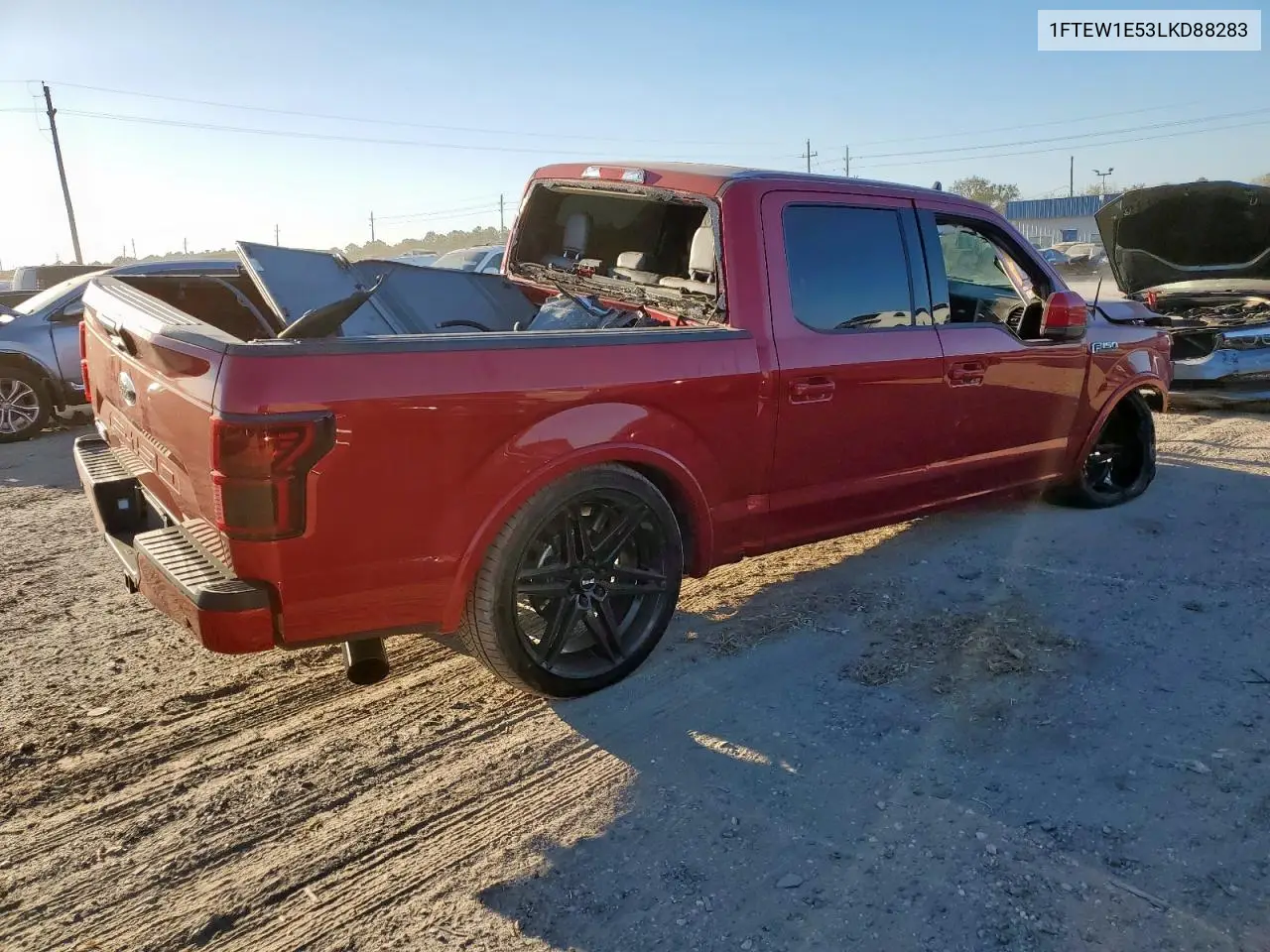 1FTEW1E53LKD88283 2020 Ford F150 Supercrew