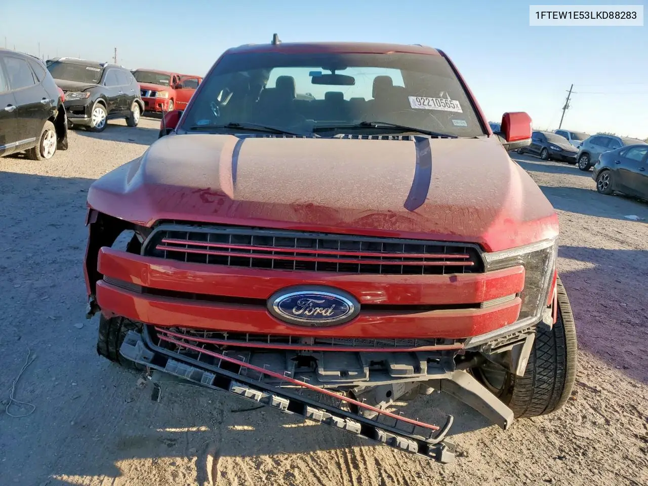 1FTEW1E53LKD88283 2020 Ford F150 Supercrew