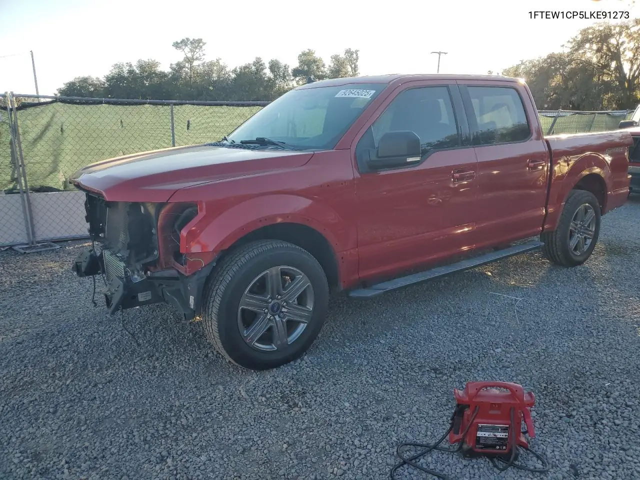 1FTEW1CP5LKE91273 2020 Ford F150 Supercrew