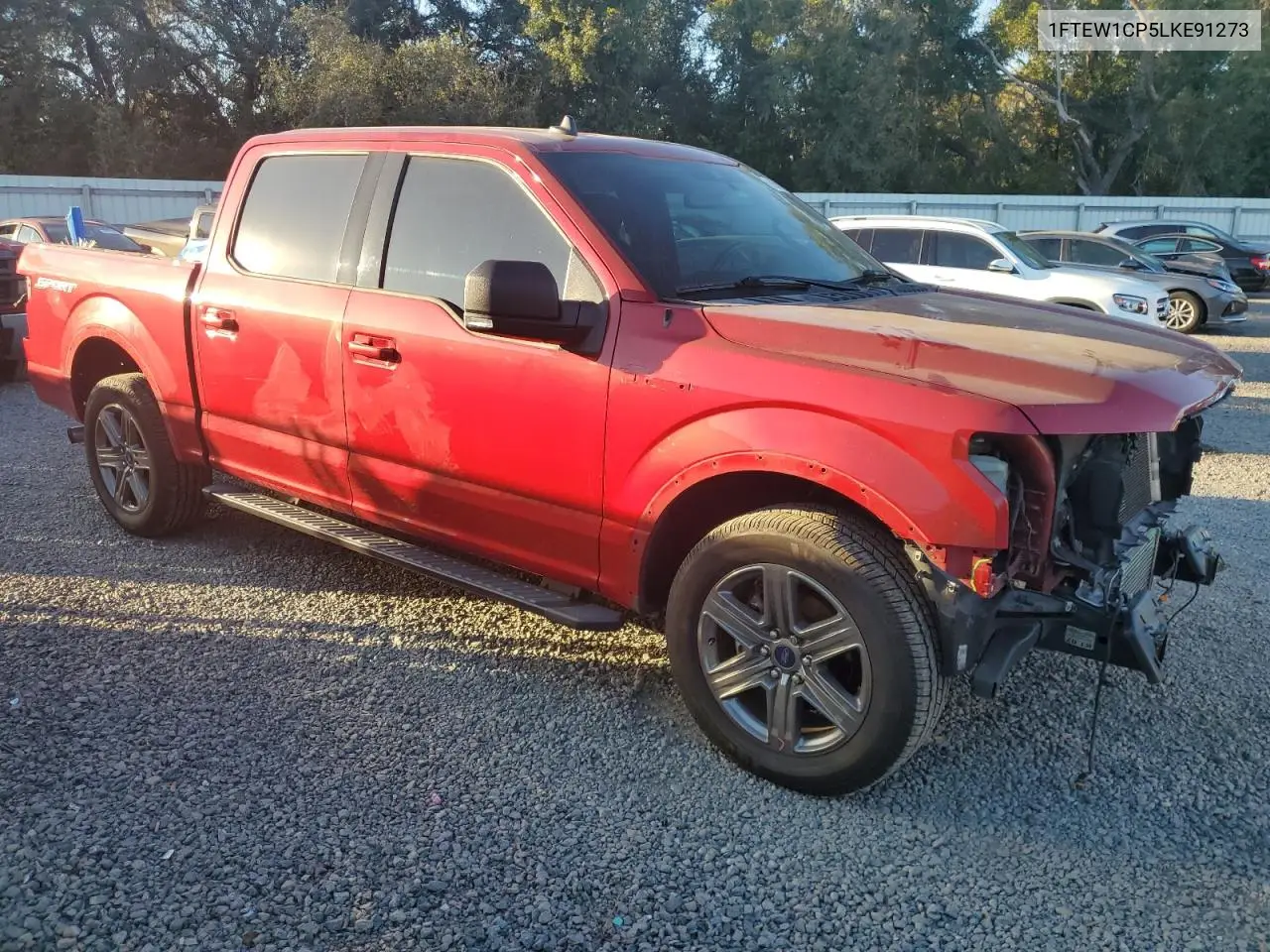 1FTEW1CP5LKE91273 2020 Ford F150 Supercrew