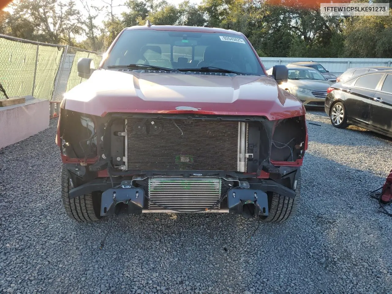 1FTEW1CP5LKE91273 2020 Ford F150 Supercrew