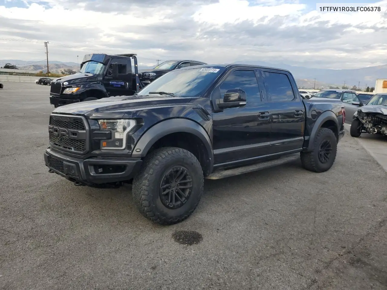 1FTFW1RG3LFC06378 2020 Ford F150 Raptor