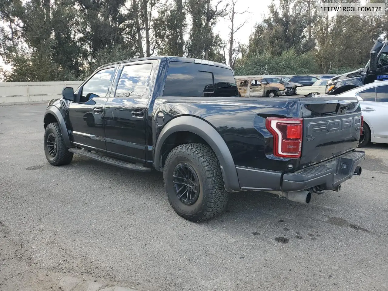1FTFW1RG3LFC06378 2020 Ford F150 Raptor