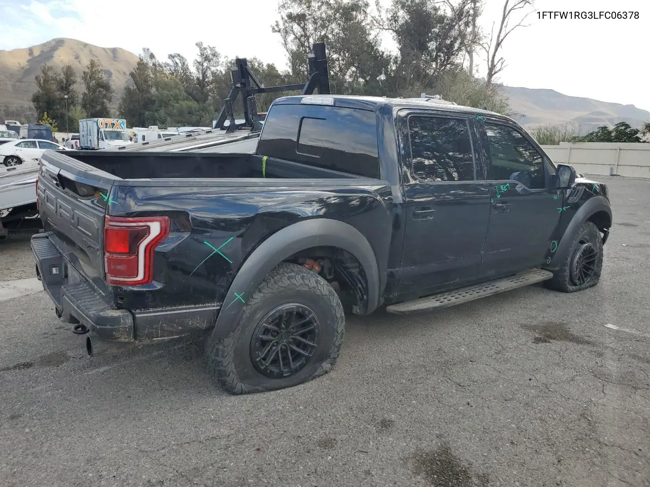 1FTFW1RG3LFC06378 2020 Ford F150 Raptor