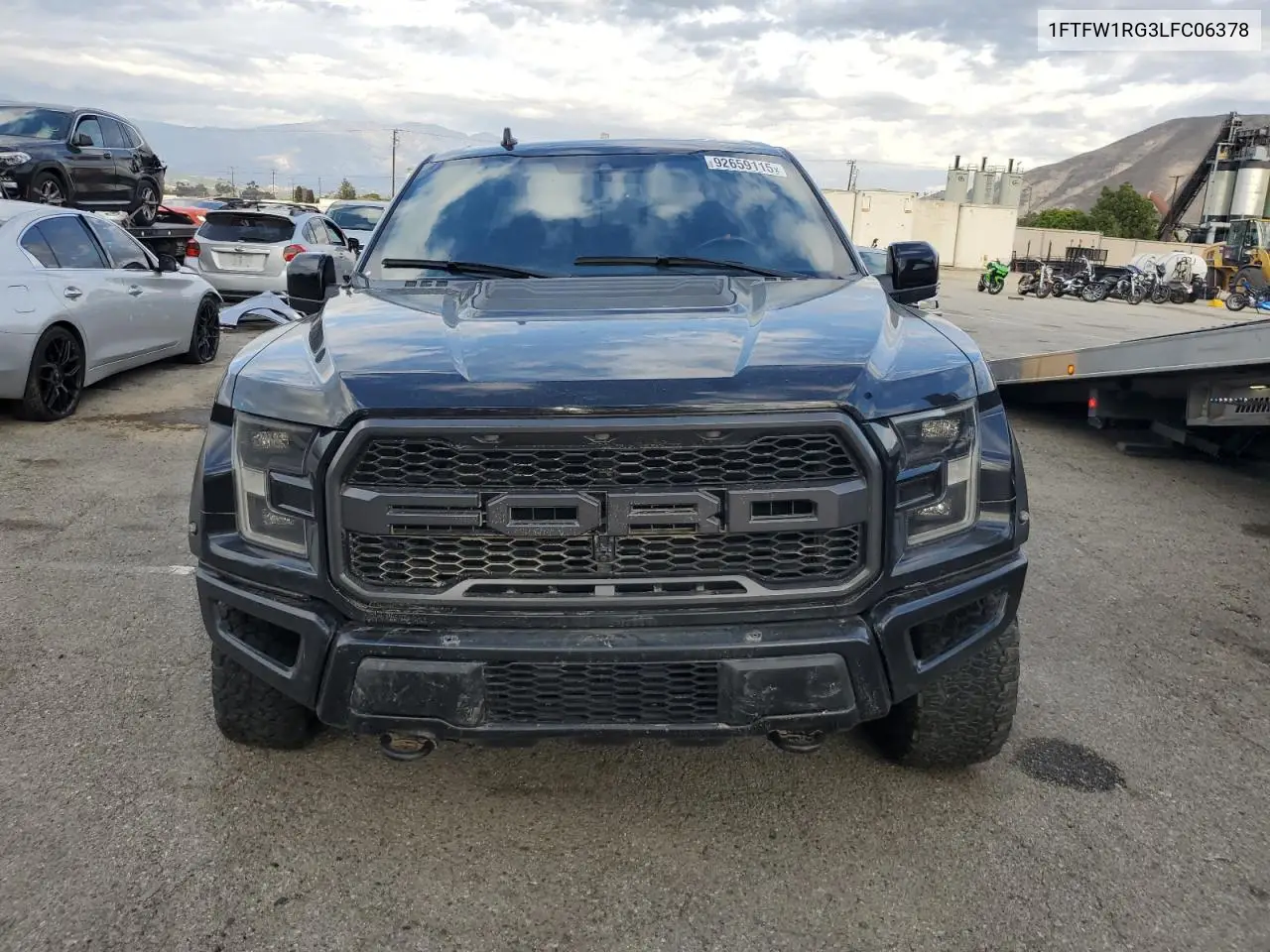 1FTFW1RG3LFC06378 2020 Ford F150 Raptor