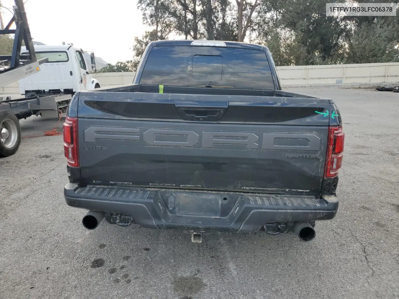 1FTFW1RG3LFC06378 2020 Ford F150 Raptor