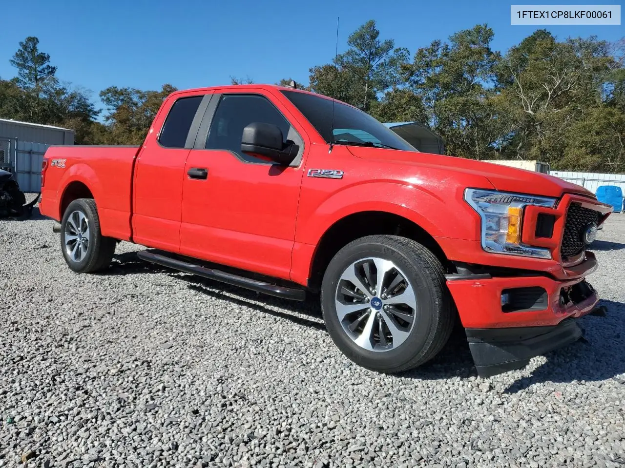 1FTEX1CP8LKF00061 2020 Ford F150 Super Cab