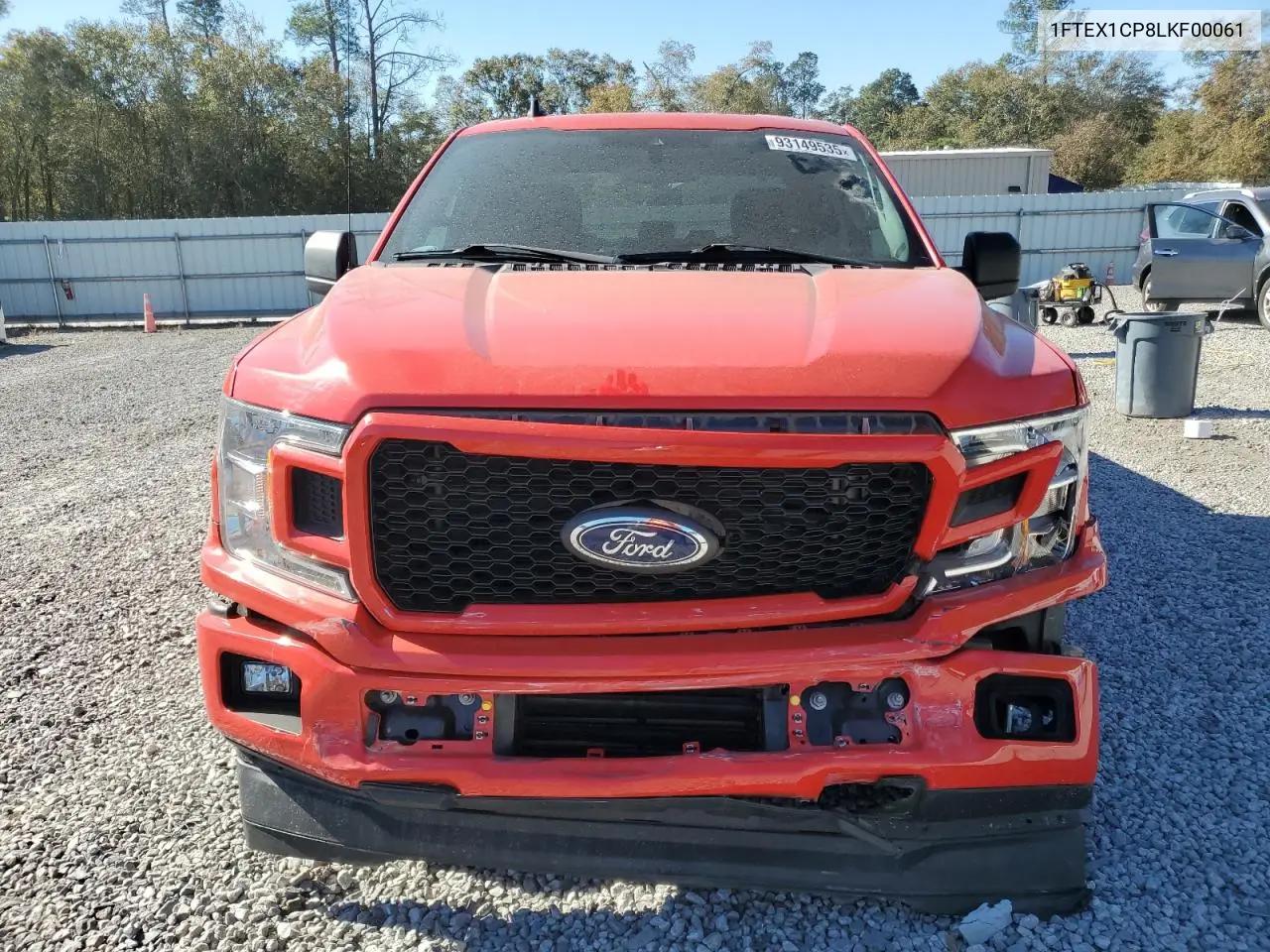 1FTEX1CP8LKF00061 2020 Ford F150 Super Cab