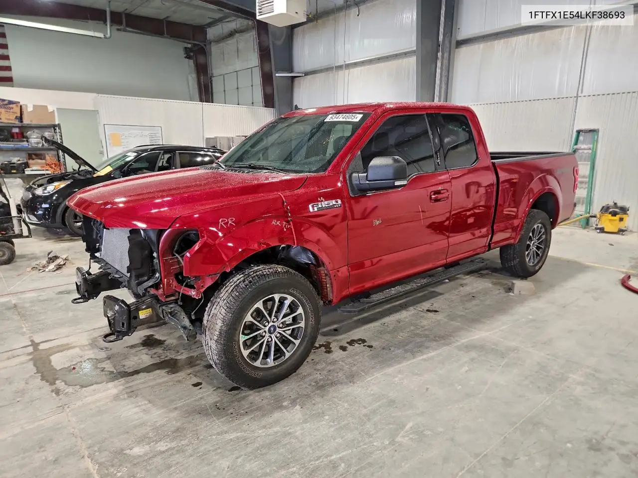 1FTFX1E54LKF38693 2020 Ford F150 Super Cab