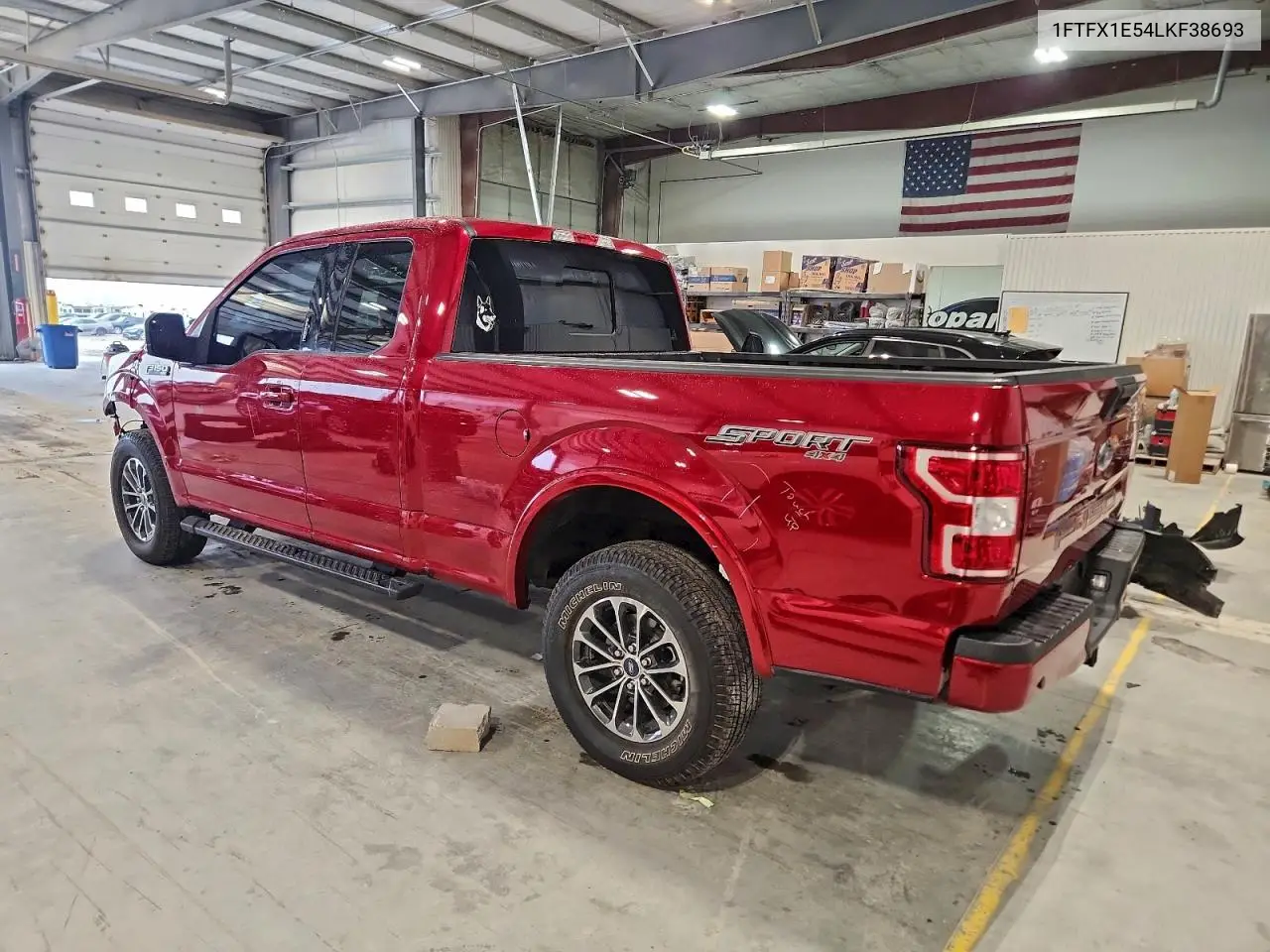1FTFX1E54LKF38693 2020 Ford F150 Super Cab