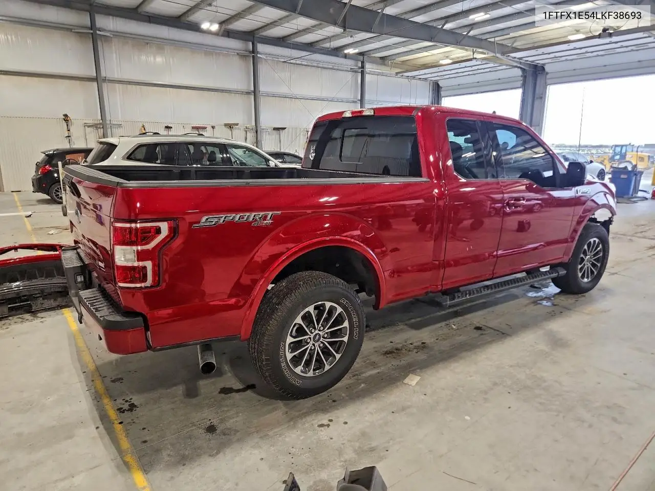 1FTFX1E54LKF38693 2020 Ford F150 Super Cab