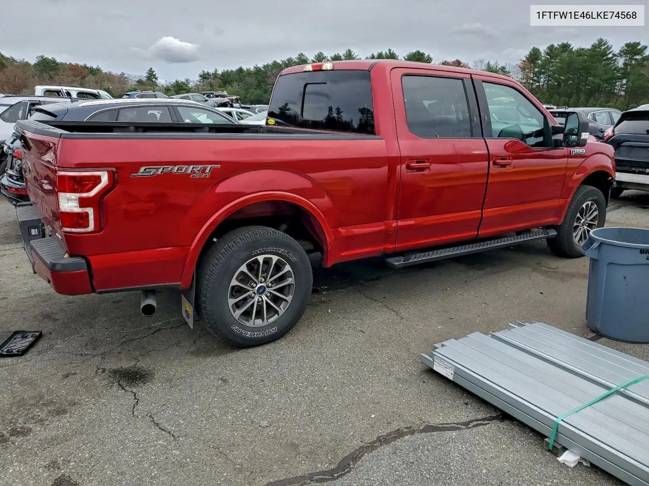 1FTFW1E46LKE74568 2020 Ford F150 Supercrew