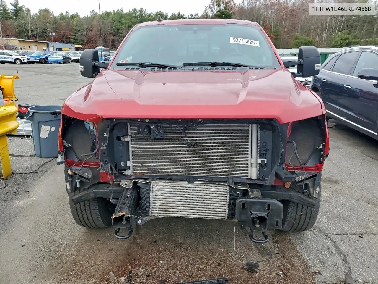 1FTFW1E46LKE74568 2020 Ford F150 Supercrew