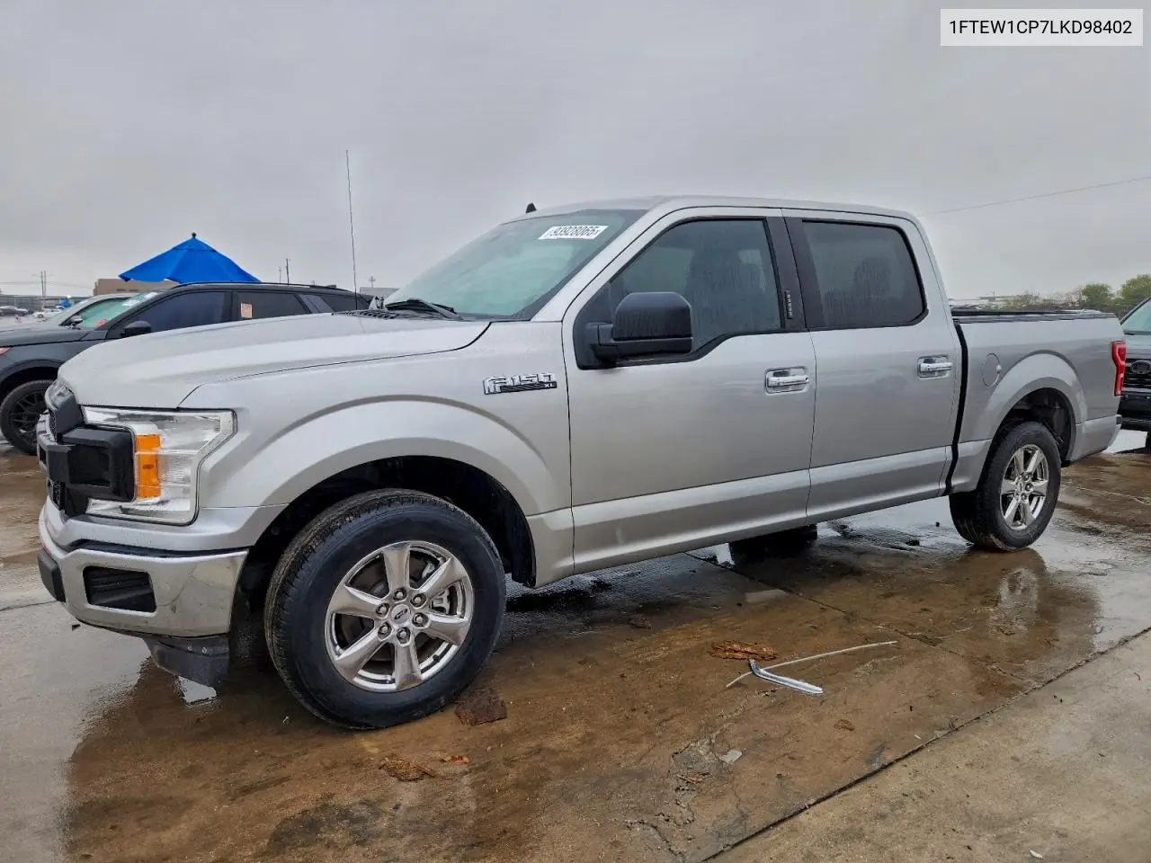 1FTEW1CP7LKD98402 2020 Ford F150 Supercrew