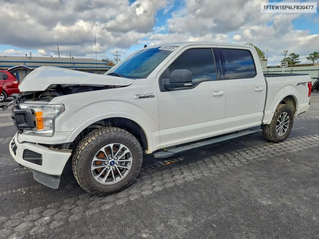 1FTEW1EP6LFB30477 2020 Ford F150 Supercrew