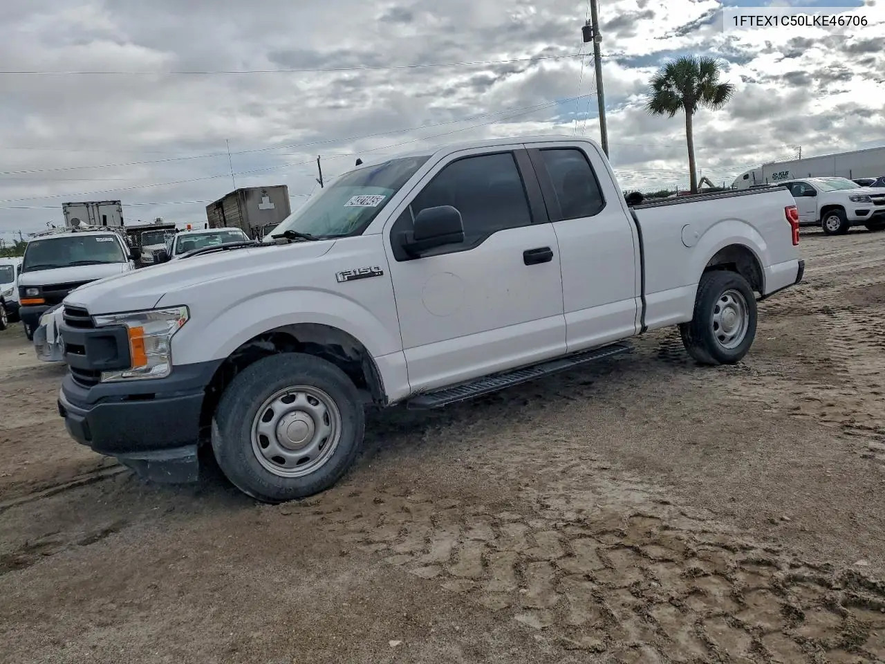 1FTEX1C50LKE46706 2020 Ford F150 Super Cab