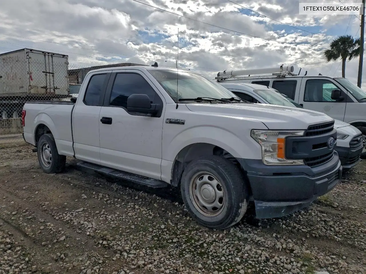 1FTEX1C50LKE46706 2020 Ford F150 Super Cab