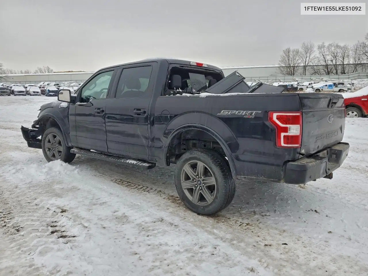 1FTEW1E55LKE51092 2020 Ford F150 Supercrew