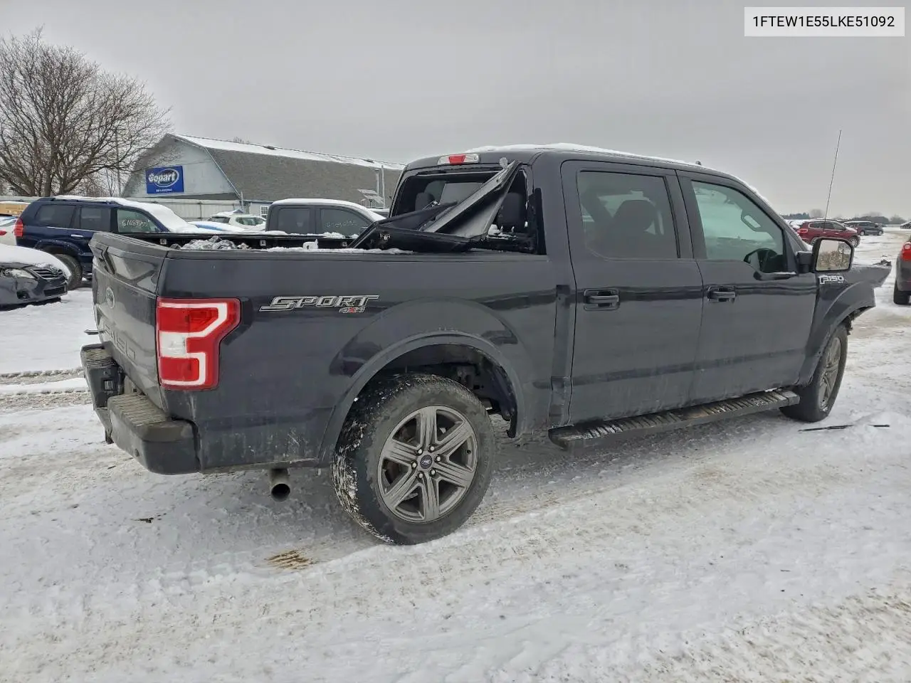 1FTEW1E55LKE51092 2020 Ford F150 Supercrew